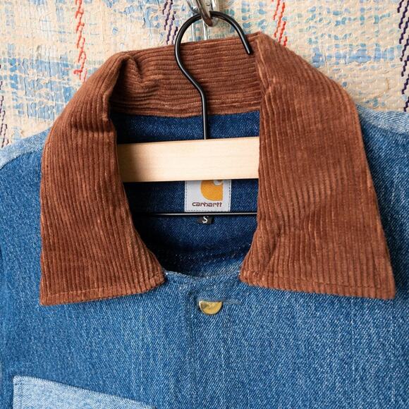 Upcycled carhartt chore jacket - Picture 4 of 5